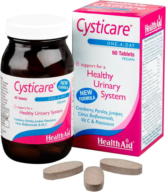 HealthAid CystiCare 60 Tablets Vegan : Amazon.co.uk: Health & Personal Care