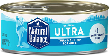 Natural Balance Ultra Premium Wet Canned Food For Kittens To Adult Cats Protein Choices Include Chicken & Liver Chicken, Turkey, Ocean Fish, Salmon Or Tuna 5.5 Ounce (Pack Of 24)