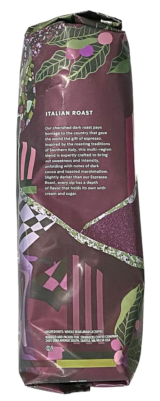 Starbucks Italian Roast, Whole Bean Coffee (1Lb)