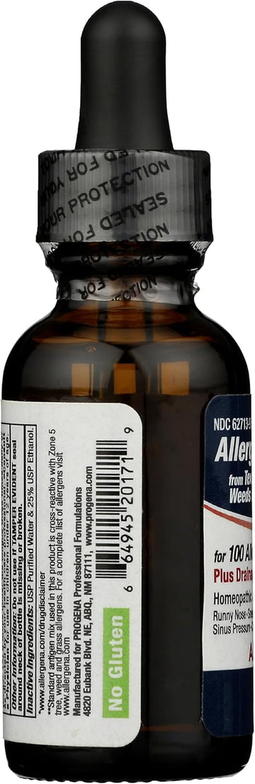 Progena - Allergena Texas Trees - Allergy Relief Drops (1 Fl Ounce)