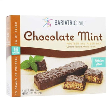 BariatricPal Divine 15g Protein & Fiber Bars - Chocolate Mint (1-Pack)