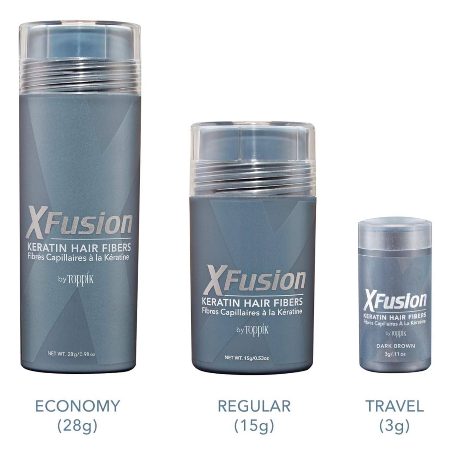 Xfusion Keratin Hair Fibers - Medium Blonde (15G). : Beauty & Personal Care