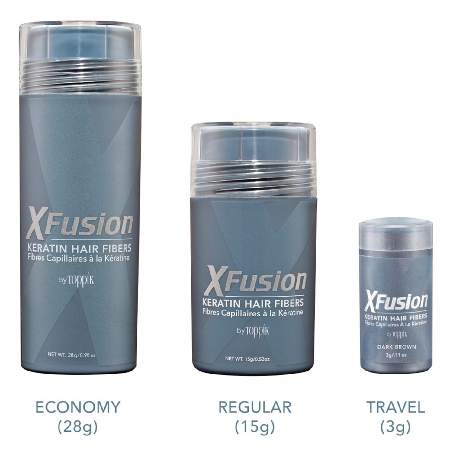 Xfusion Keratin Hair Fibers - Light Blonde (15G) : Beauty & Personal Care