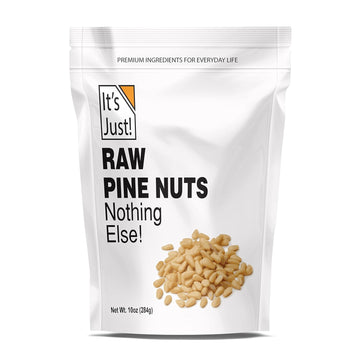 It'S Just - Raw Pine Nuts (Pignolias), No Ppo, Ideal For Pesto, Salads, Roasting (10Oz)