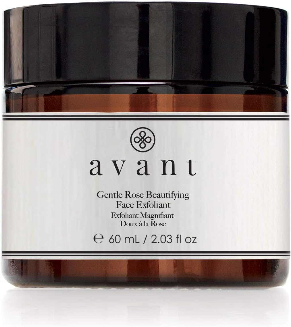 Avant | Rose Facial Exfoliant Peeling Scrub | Helps Soften Skin, Reduce Redness, Improve Radiance and Hydrate | Gentle Rose Beautifying Face Exfoliant | 1x 60ml : Amazon.co.uk: Beauty