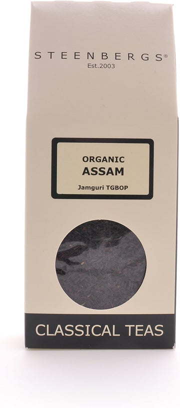 Steenbergs Organic Assam Tea Loose Leaf 100G, Single Estate