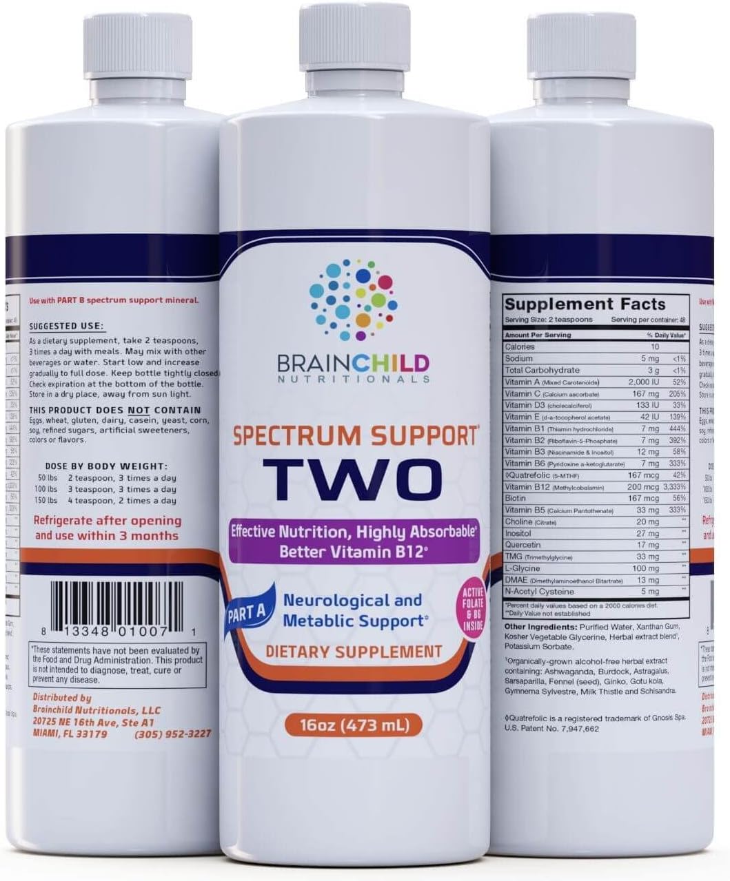 Brainchild Nutritionals Spectrum Support Ii P5P
