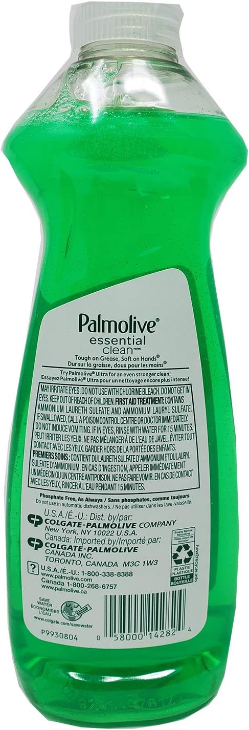 Palmolive Dishwashing Liquid Dish Soap, Dish Detergent Liquid, Original Scent 14 oz (3 Pack) : Health & Household