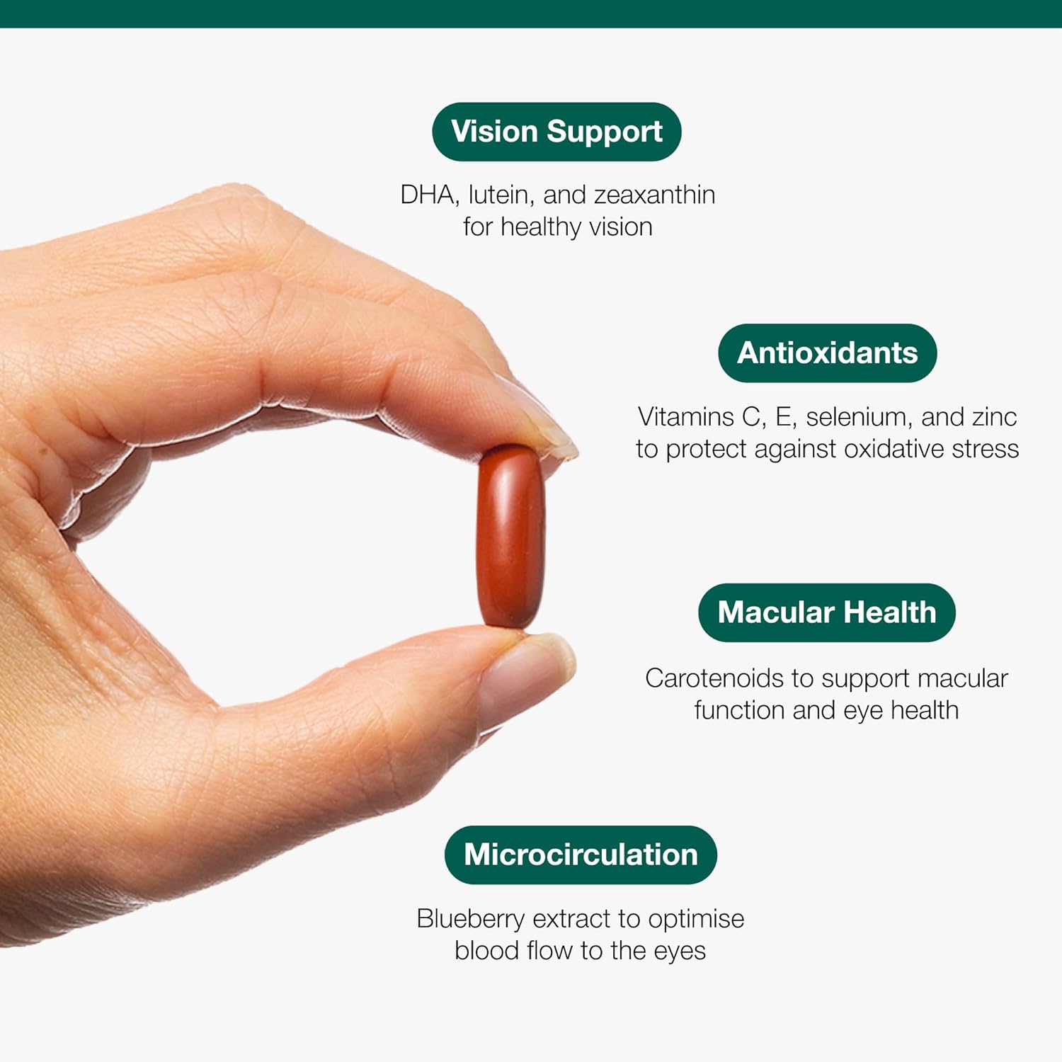 Metagenics Vision Plus - Vitamin & Mineral Complex with DHA, Carotenoids, and Antioxidants for Eye Health - 60 Capsules : Amazon.co.uk: Health & Personal Care