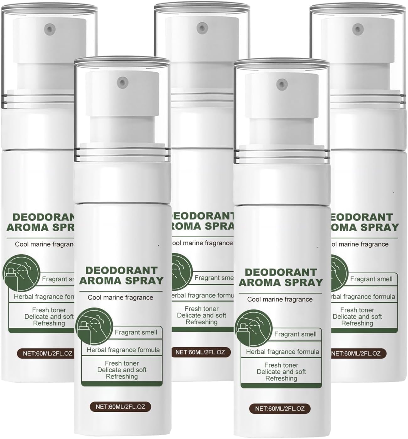 Antiperspirant Deodorant Aroma Spray, Refreshing Spray, Strong Antiperspirant Hyperhidrosis Treatment, Against Heavy Sweating On The Underarm, Head, Face & Body, Antiperspirant Face For Women Men (2)