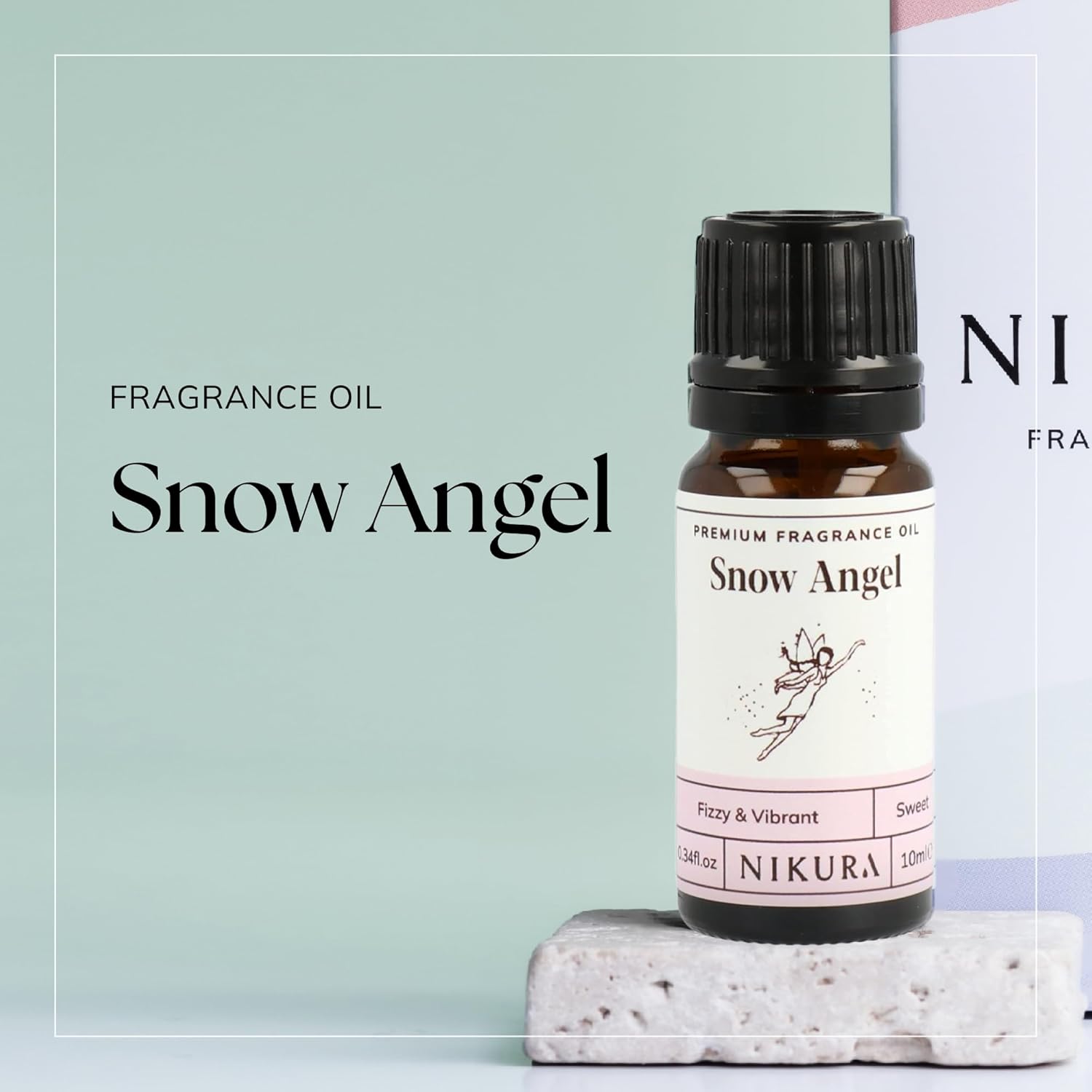 Nikura Snow Angel Fragrance Oil - 10ml | Perfect for Soap and Candle Making, Wax Melts, Diffuser for Home, Oil Burners | Great for use in Bath Bombs, Perfume Fragrance, Candle Scents | Vegan & UK Made : Amazon.co.uk: Home & Kitchen