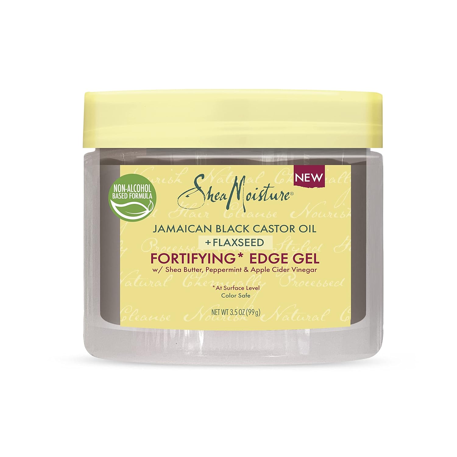 Sheamoisture Styling Black Edge Control Gel For Curly Hair Jamaican Black Castor Oil And Flaxseed Paraben-Free Anti-Frizz Hair Gel 3.5 Oz