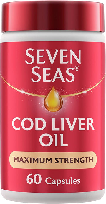 Seven Seas Cod Liver Oil Extra High Strength 60 Capsules