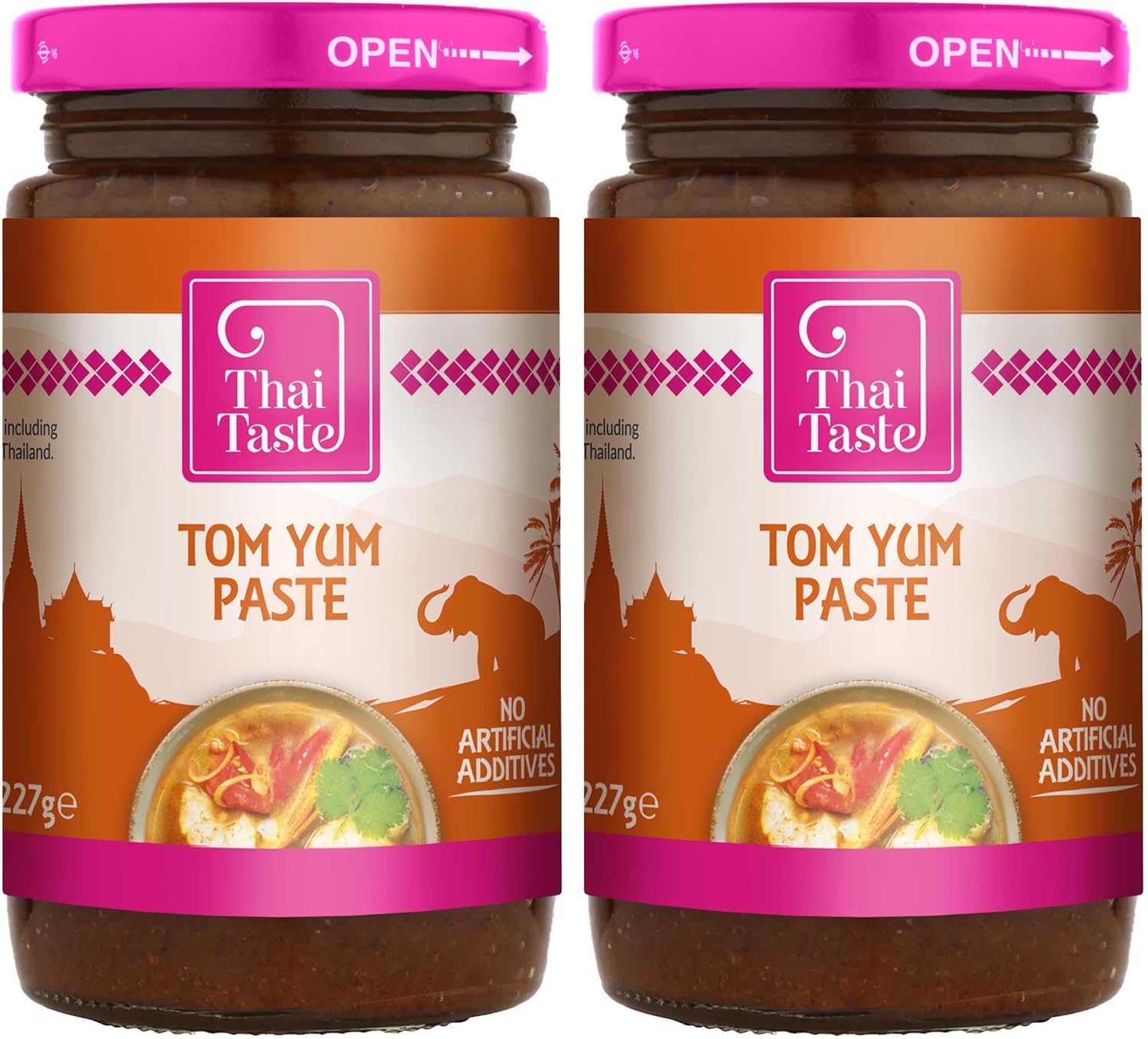 Thai Taste Tom Yum Paste (227G) - Pack Of 2
