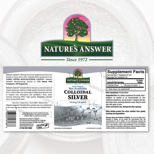 Colloidal Silver Liq 10 PPM 50 MCG High Potency Superior Elemental Silver Liq Salve Immune Support Supplement, 4 .  | Natural Immune Support | Safe Dose | High Effectiveness