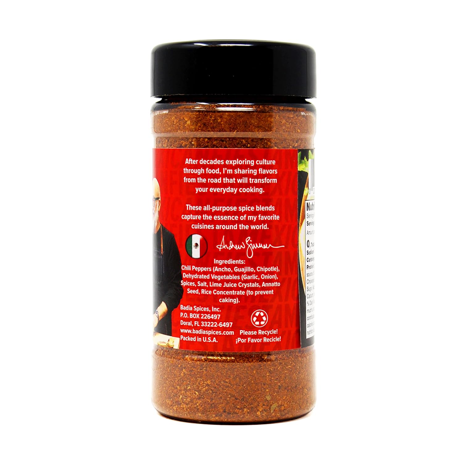 Mexican Fiesta Seasoning - Andrew Zimmern, 4.5 Ounce