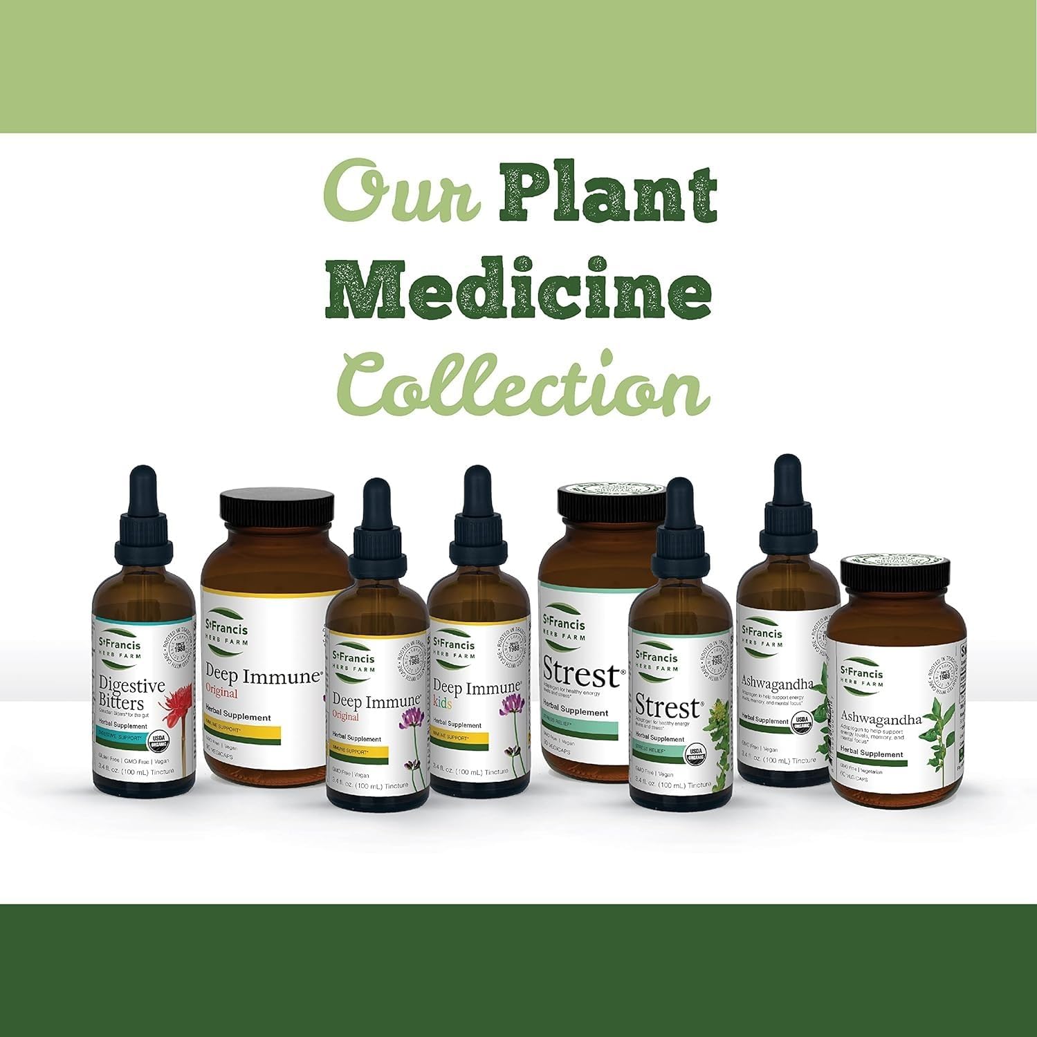 St. Francis Herb Farm - Deep Immune 5:1 Powder Extract 90 Caps - Natur