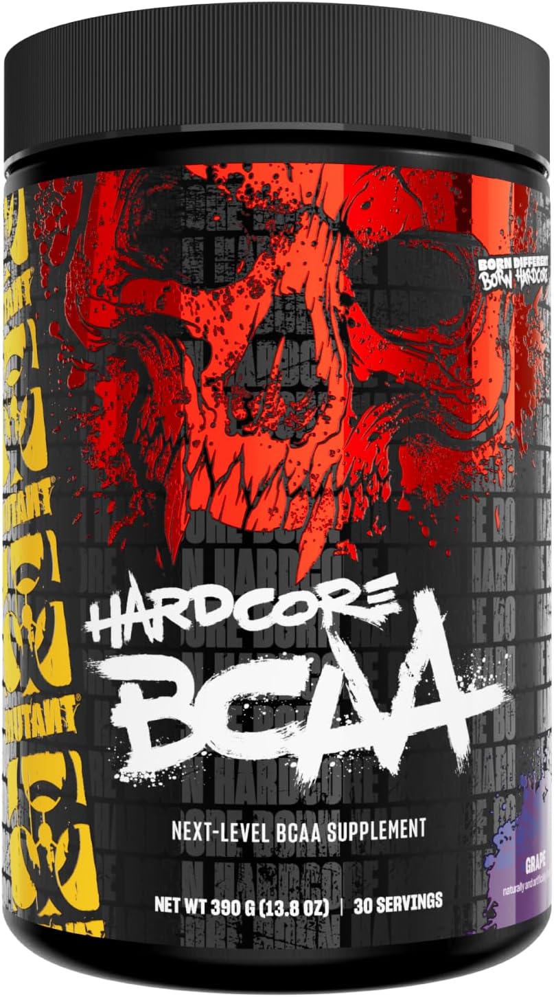 Mutant Hardcore Bcaa - Pre, Intra Or Post Workout – Bcaa Next Level Branched-Chain Amino Acids Supplement – Hydration + Recovery - 30 Serving - Lemonade