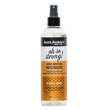 Aunt Jackie'S Curls & Coils Braid + Twist Collection Oh So Strong Shine Boosting Moisturizer, 12 Fl Oz