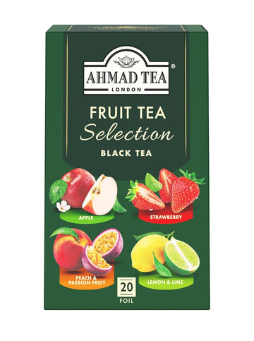 Ahmad Tea Fruit Tea Selection, 20-Count (Pack Of 6)