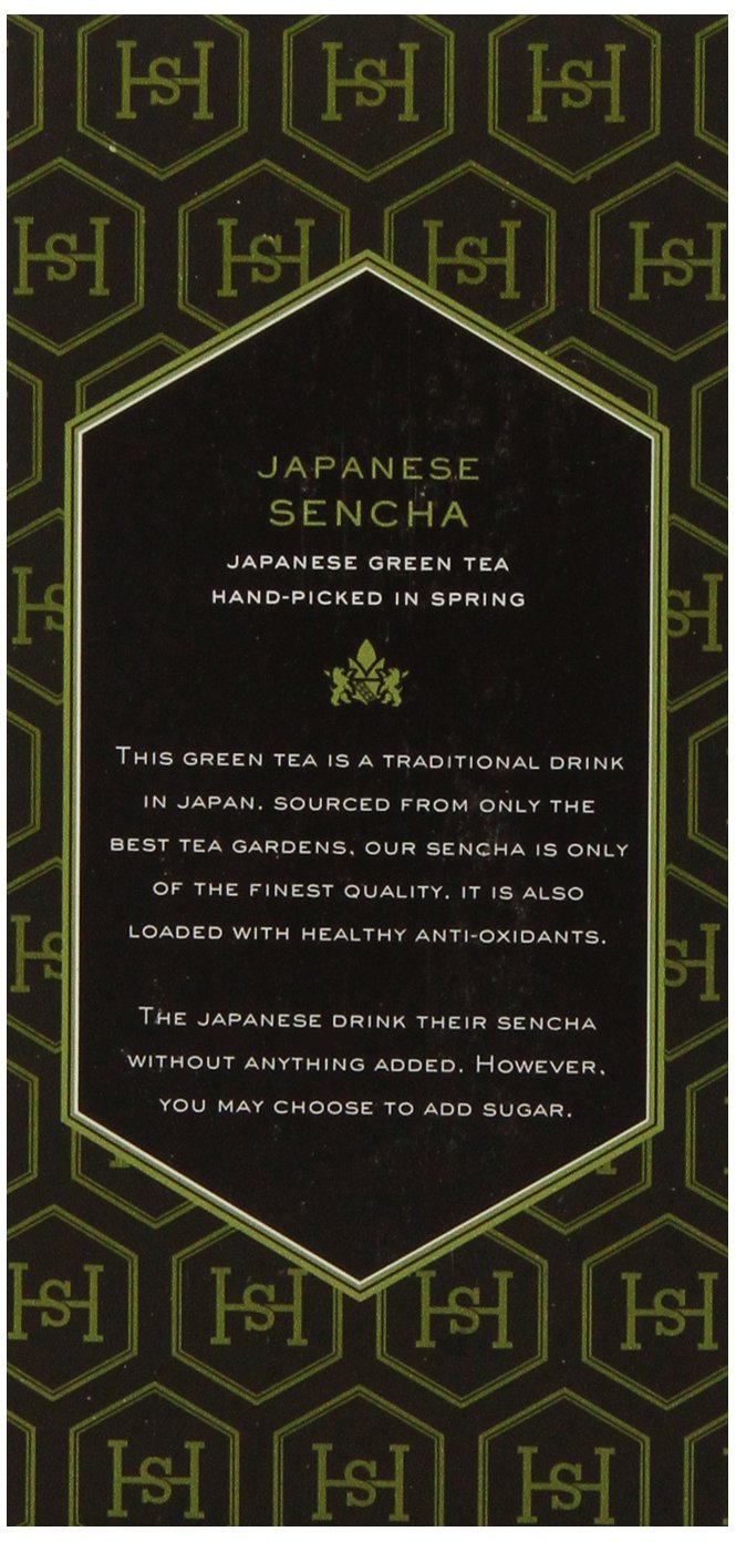 Harney & Sons Japanese Sencha Teabags 20 Ct : Black Teas : Grocery & Gourmet Food