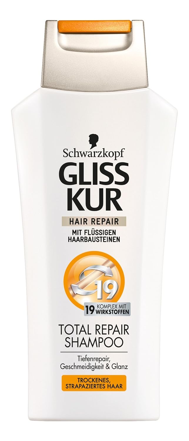 Glisskur Total Repair Shampoo For Dry / Streesed Hair ( 250 Ml ) : Standard Hair Shampoos : Beauty & Personal Care
