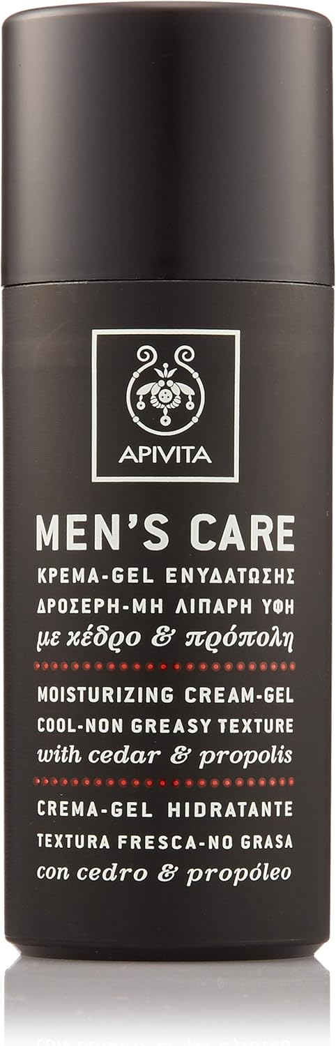 Apivita Men's Care Moisturizing Cream-Gel with Cedar & Propolis 50ml