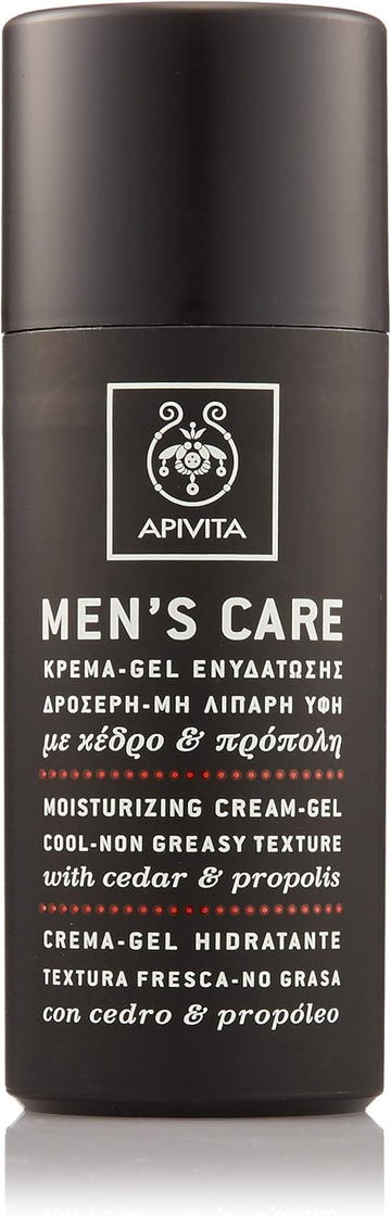 Apivita Men's Care Moisturizing Cream-Gel with Cedar & Propolis 50ml