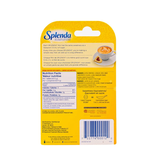 Splenda No Calorie Sweetener, Mini Dissolvable Tablets ,200 Count