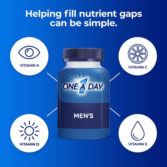 One A Day Men’S Multivitamin Gummies, Multivitamin For Men With Vitamin A, C, D, E, Calcium & More To Support Healthy Muscle Function, Gummies, 170 Count