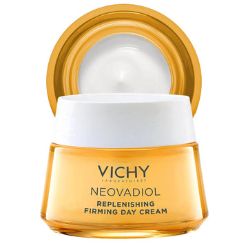 Vichy Neovadiol Replenishing Firming Day Cream For Post-Menopause Skin, Anti-Aging Facial Moisturizer For Mature Skin