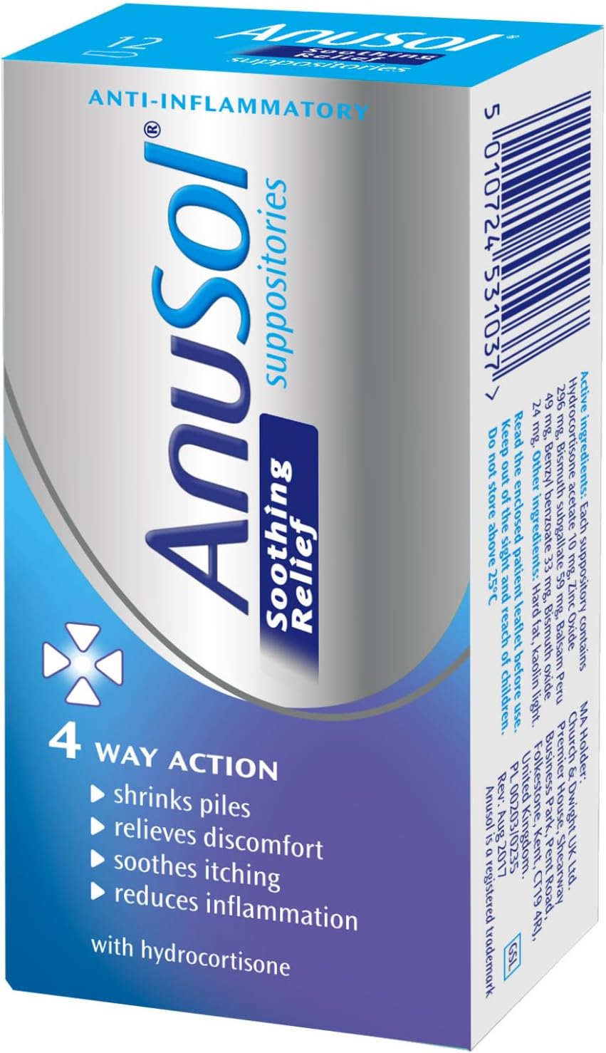 Anusol Soothing Relief Suppositories