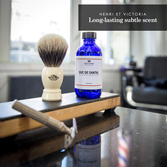 Aftershave Splash For Men L Canadian Made By A Skilled Artisan L Moisturize And Soothe The Skin 114 Ml (4 Oz) (Duc Santal Fragrance)