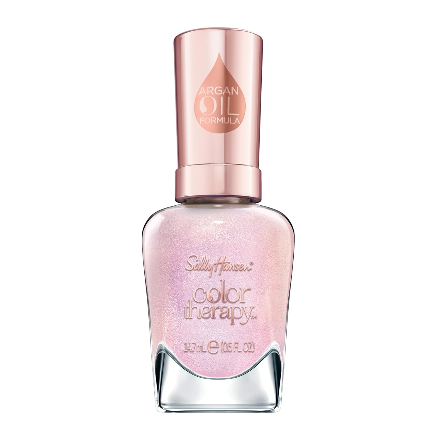 Sally Hansen Color Therapy Staycation Collection - Nail Polish - Pink I'Ll Sleep In - 0.5 Fl Oz