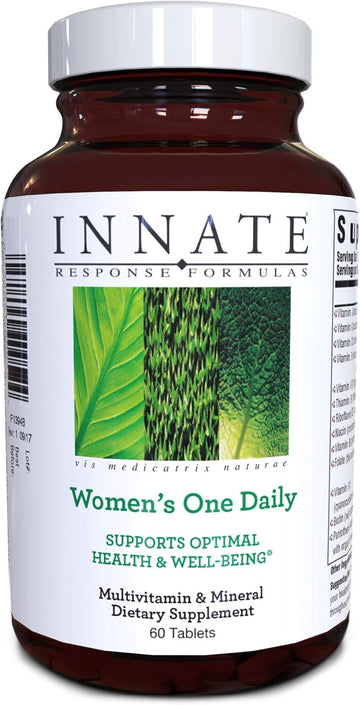 Innate Response Formulas, Women’S One Daily, Multivitamin, Vegetarian, Non-Gmo, 60 Tablets (60 Servings)