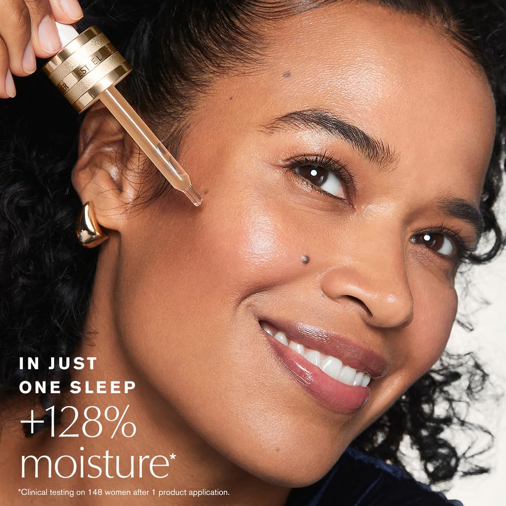 Estée Lauder Advanced Night Repair Face Serum Synchronized Multi-Recovery Complex With Hyaluronic Acid & Peptides| Anti Aging & Hydrating, 1 Fl Oz