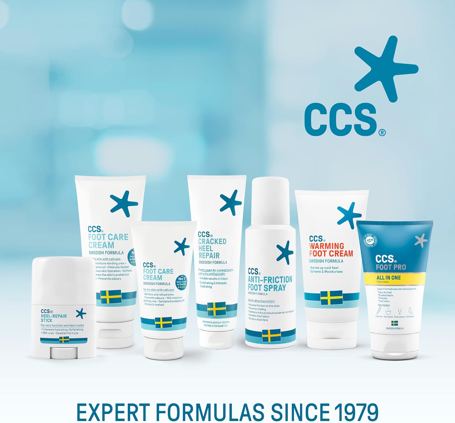 CCS Anti-Friction Foot Spray for increased comfort in the shoe - Prevents skin irritation and chafing caused by friction - 100ml : Amazon.co.uk: Beauty