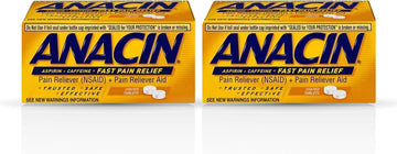 Anacin, 100 Tablets Per Bottle (2 Pack)