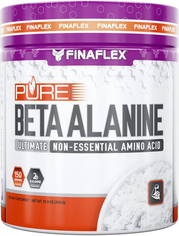Finaflex Beta Alanine, Unflavored - 10.9 Oz - Non-Essential Amino Acid Formula - Supports The Body & Performance - 150 Servings : Health & Household