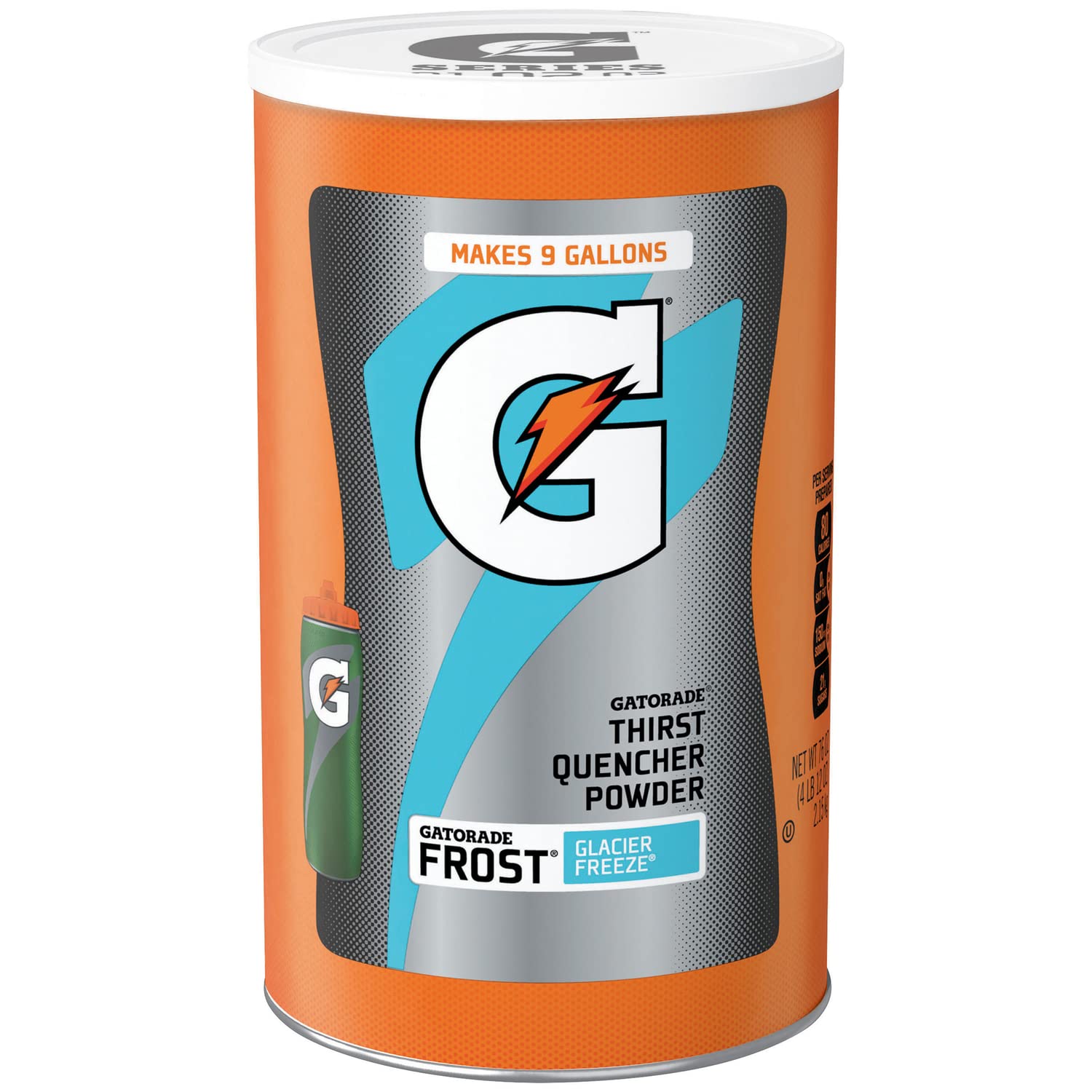 Gatorade Thirst Quencher Powder, Frost Glacier Freeze, 76.5 Ounce, Pack Of 1