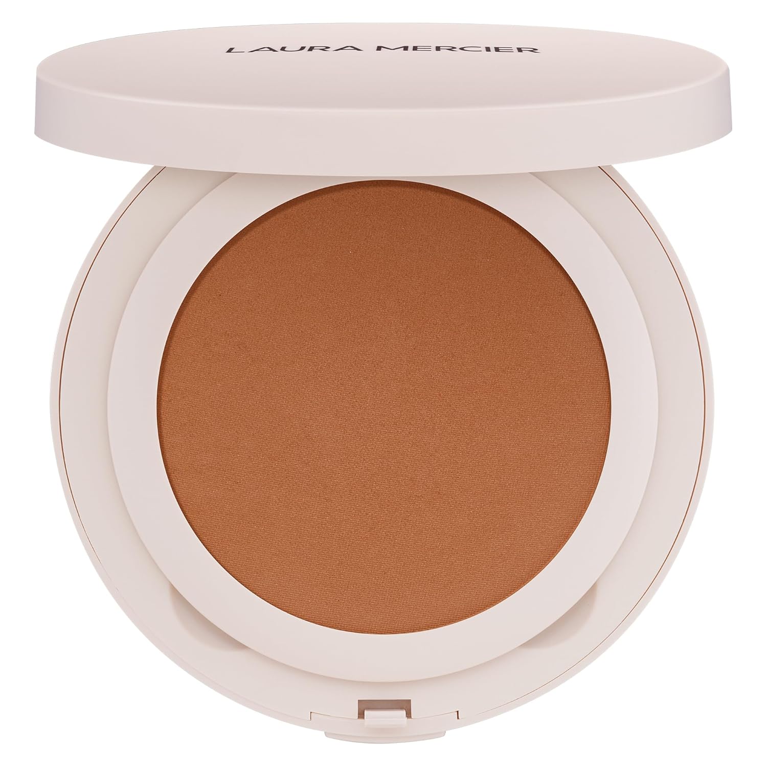Laura Mercier Ultra-Blur Talc-Free Waterproof Translucent Pressed Setting Powder, 16Hr Weightless Wear And Shine Control, Hyaluronic Acid Infused For 24Hr Hydration, Natural Finish, Includes Puff