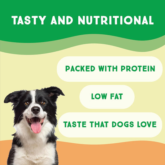 Ultra Chewy Turkey Tendon Rings For Dogs - Premium All-Natural Tendons, Hypoallergenic Treats, Easy To Digest, Alternative To Rawhide (6 Pack)