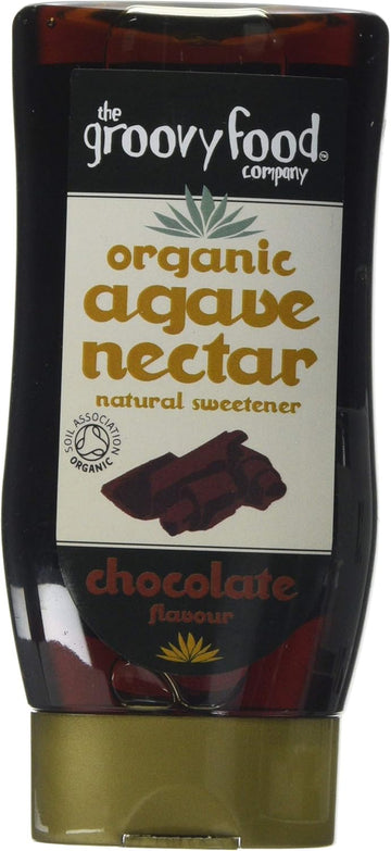 Groovy Food Company Organic Agave Nectar, Blueberry, 250 Mls (Pack Of 3)