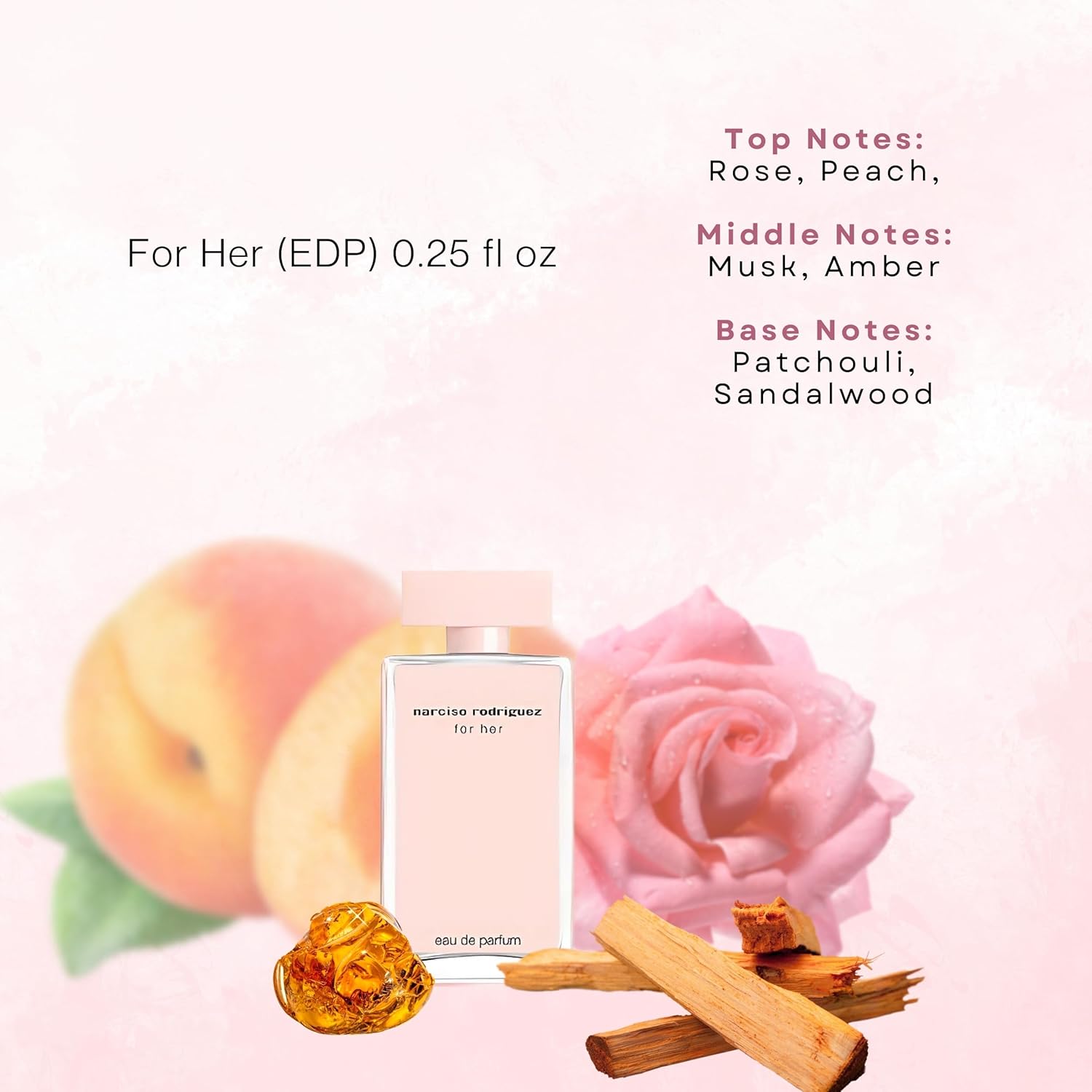 Narciso Rodriguez For Her Mini Perfume Gift Set For Women : Beauty & Personal Care