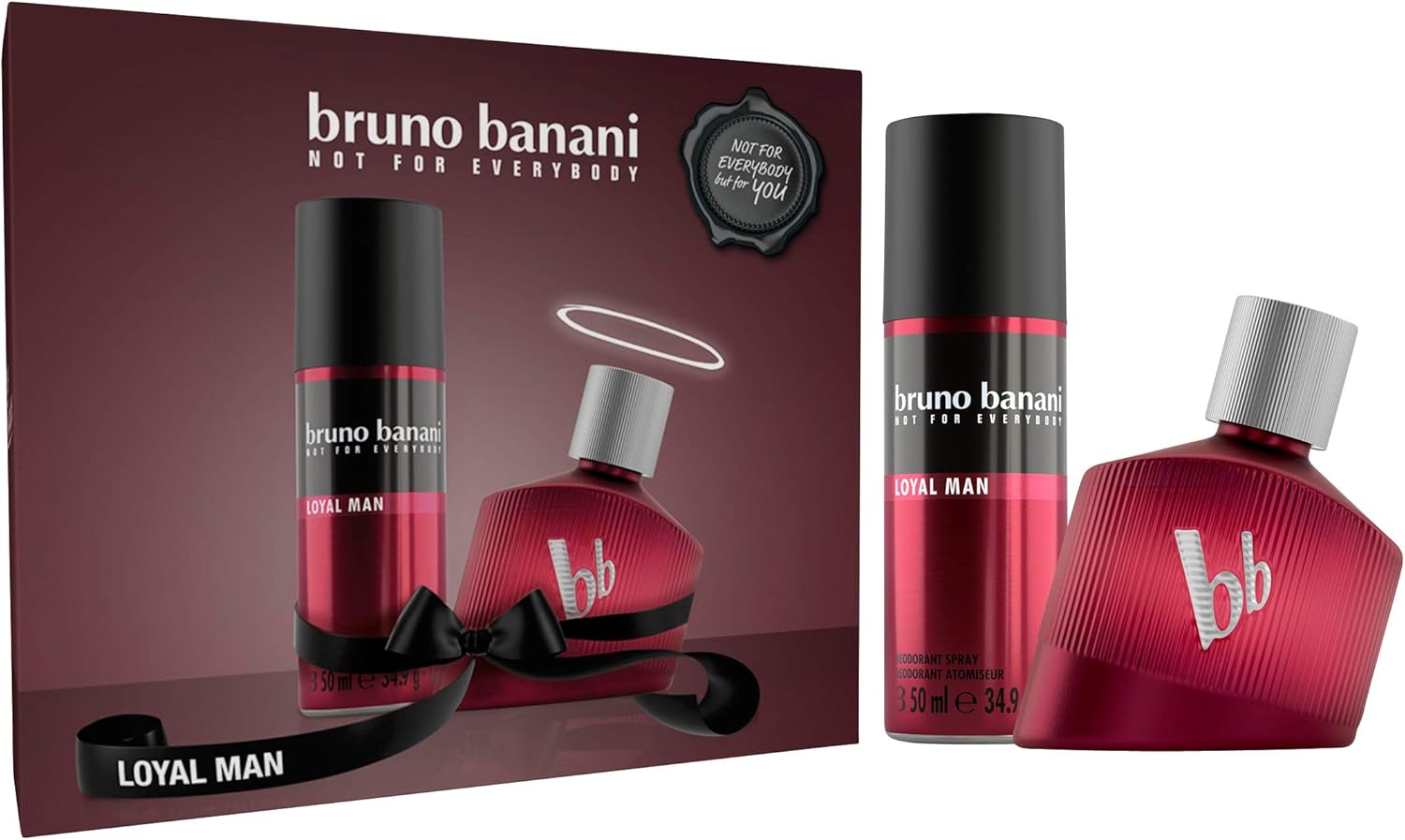 Bruno Banani Loyal Man Deodorant Body Spray Pack Of 1 X 150 Ml