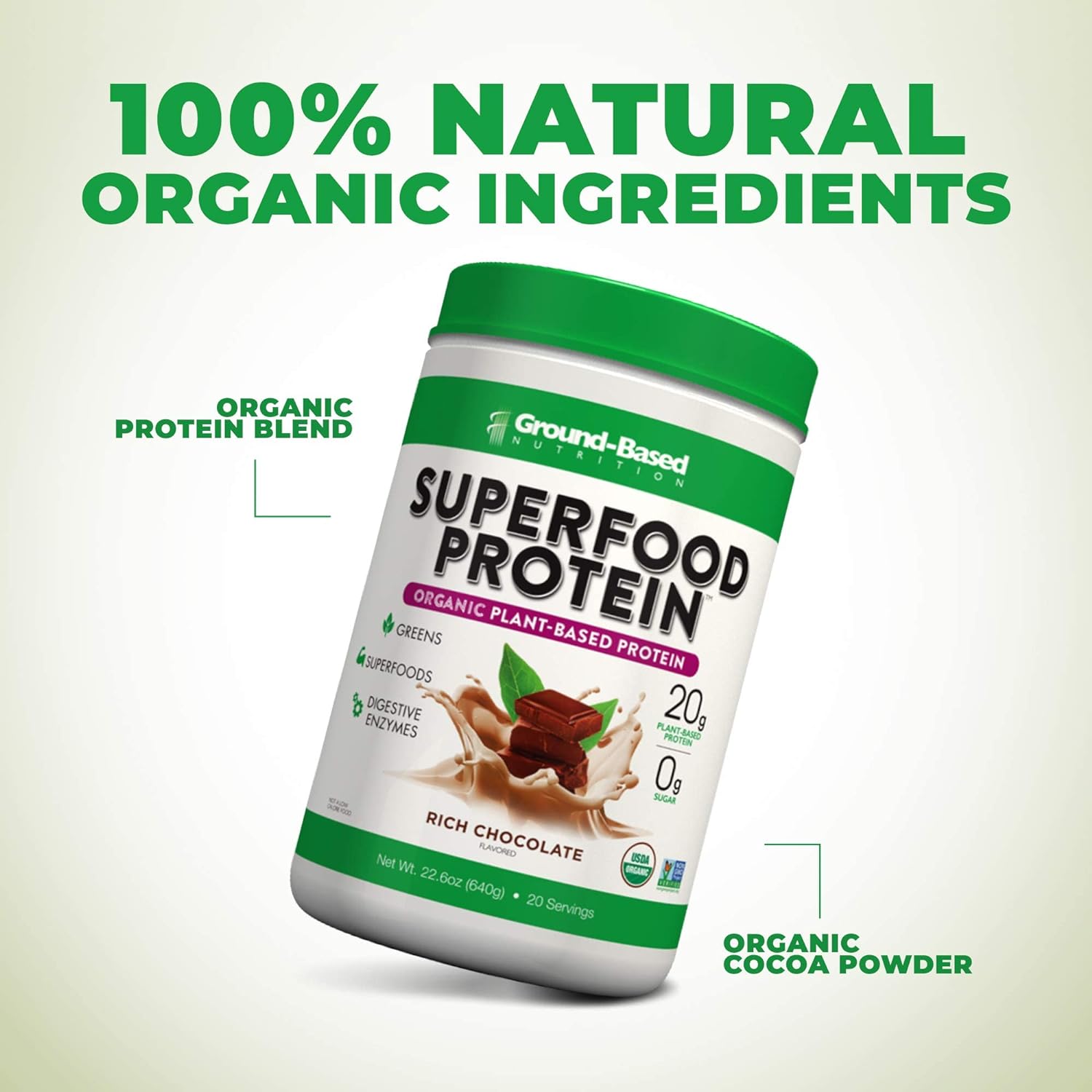 Superfood Protein|Plant-Based Protein Powder – Superfood + Essential G