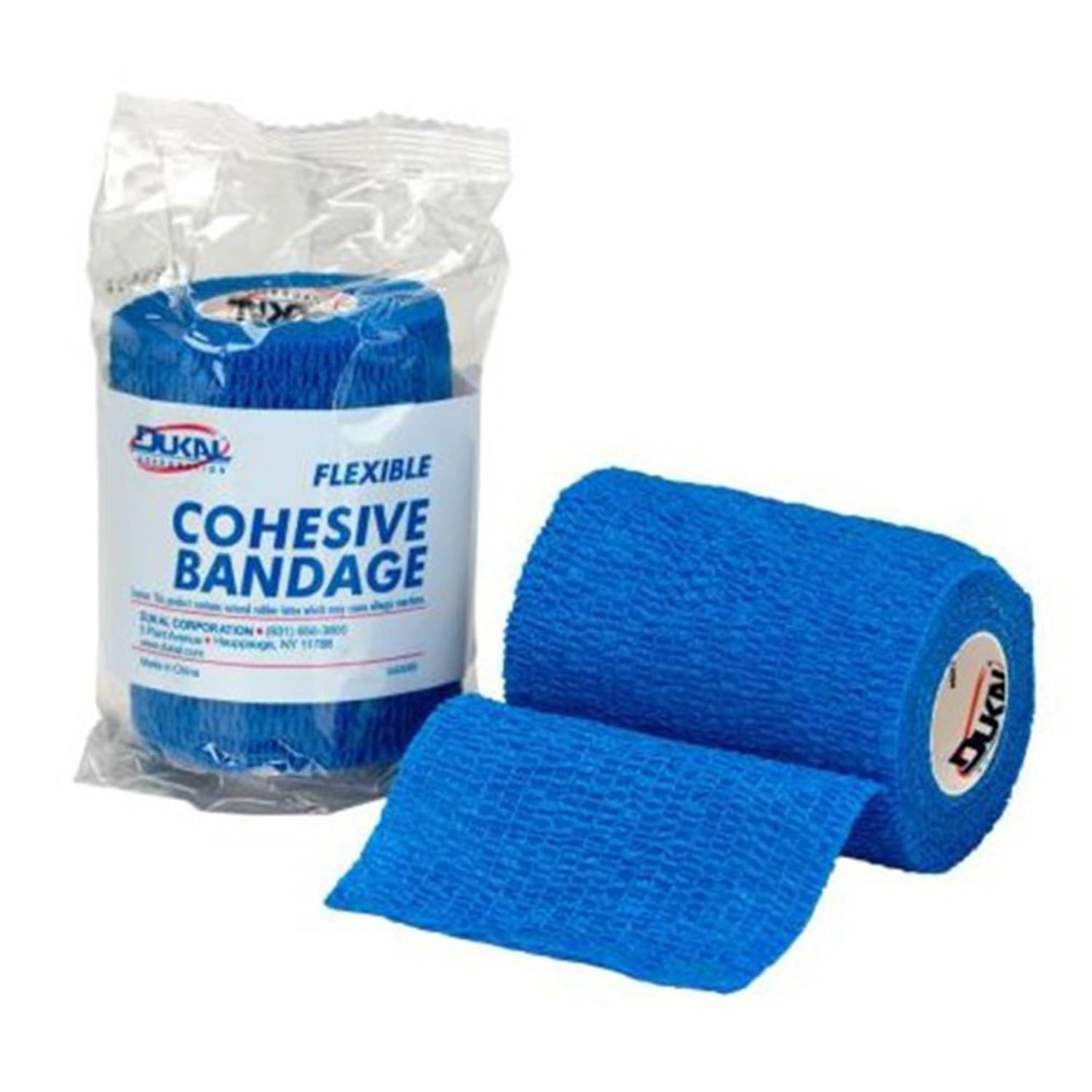 First Aid Only SmartCompliance Refill 3" Self Adhering Wrap, Blue, 1 Per Bag : Health & Household