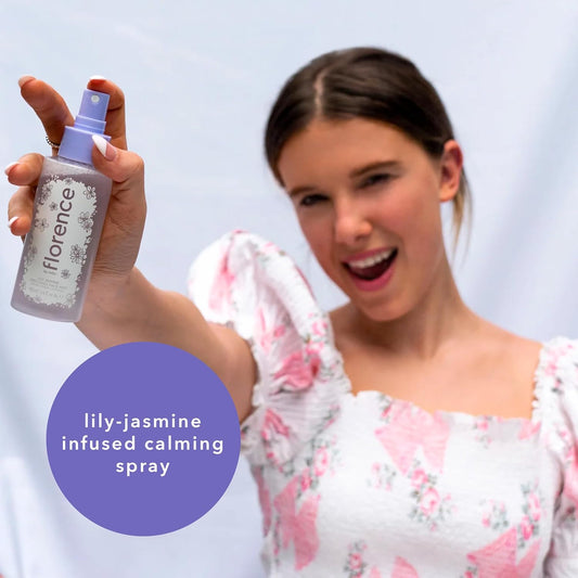 Florence By Mills Zero Chill Face Mist, Lily Jasmine, 3.4 Oz/ 100Ml