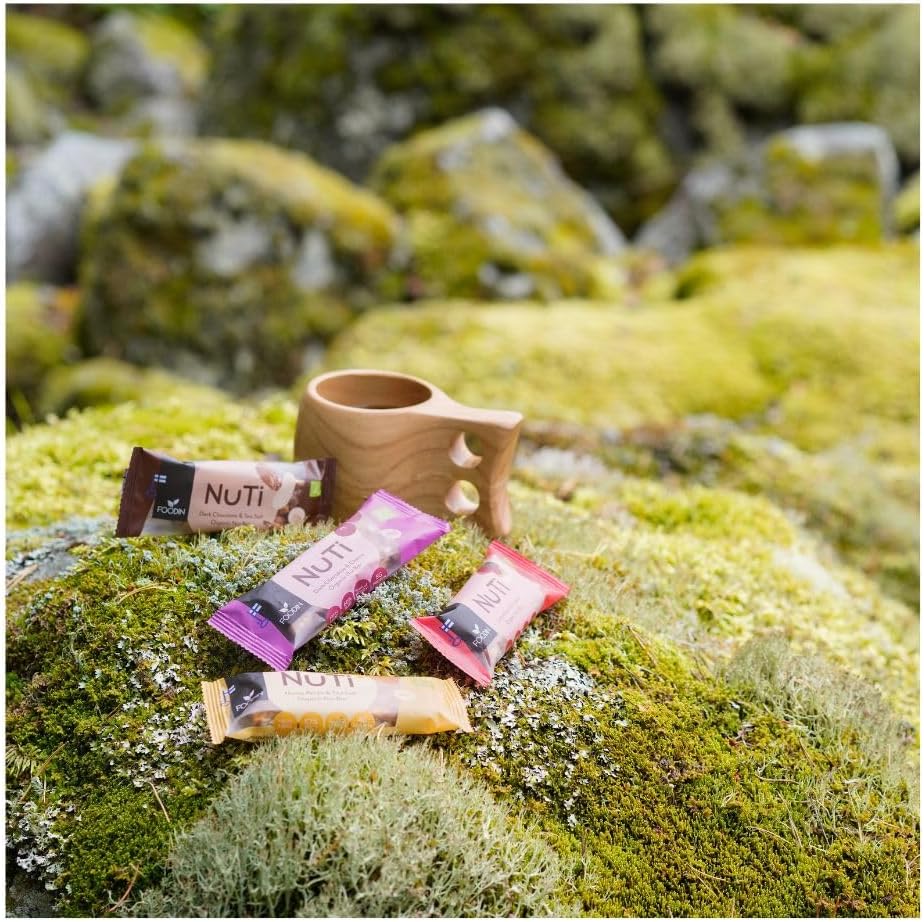 Foodin Nuti Bar With Lingonberry&Caramel 35G