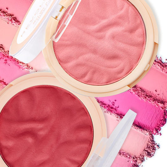 Revolution Beauty, Blusher Reloaded, Pressed Powder Face Blusher, Highly Pigmented & Long Lasting Formula, Peach Bliss, 0.26 Oz